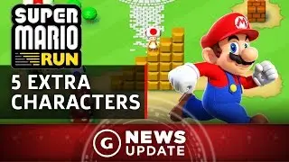 Super Mario Run's 5 Extra Playable Characters - GS News Update