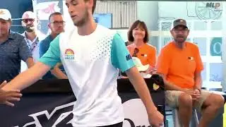 Dylan Frazier Finds A Way To Get His Paddle On Everything | Major League Pickleball