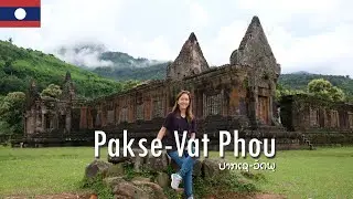 Ep.09-1 | Southern Laos | Pakse-Vat Phou | Crossing the Thai-Lao border | Bike Renting in Pakse