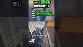 TOP 5 FUNNIEST Skate 4 Moments 😂🛹 | You won&rsquo;t believe #3! 🔥 #Skate4 #FunnyMoments #Gaming