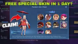 HOW TO GET FREE SPECIAL SKIN MLBB | SEASON'S END LUCKY STAR EVENT MOBILE LEGENDS 2025