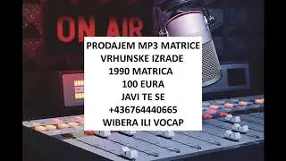 Era Ojdanic - Nisam majstor da napravim bure - Matrics