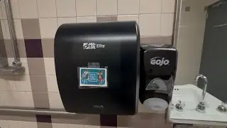 Pro Link Elite Automatic Towel Dispenser At The Great Wolf Lodge Water Park Grand Mound Washington 