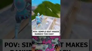 Simple Edit Makes Ranked Too Easy