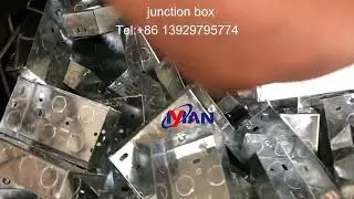 Metal junction box making machine modular box tools