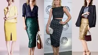ЮБКА-КАРАНДАШ - фото - 2020 / Pencil skirt - photo / Bleistiftrock - Foto