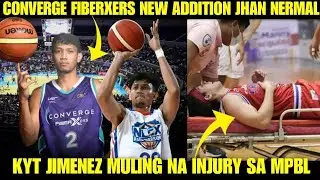 Converge FiberXers pinapirma si Jhan Nermal ng NLEX, Kyt Jimenez Injury update