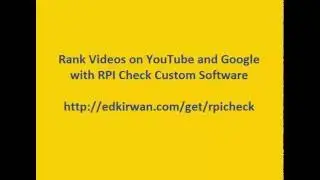 Video Ranking Tips 2018 Cliff Carrigan  Video Ranking Tutorial 2017 Ed Kirwan