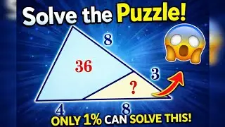 Can You Solve This Triangle Math Puzzle? Most People Fail!