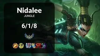 Nidalee vs Kayn JUNGLE - KR CHALLENGER Patch 15.2