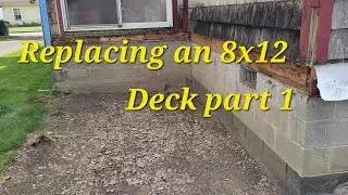 Replacing a Rotted Deck