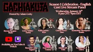 Gachiakuta - Season 1 Celebration - English Cast Panel!