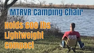 MTRVR Camping Chair // 600lb Capacity