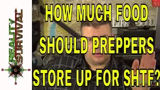 How Much Food Should I Store Up?