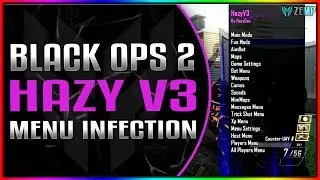 [BO2/PS3] *NEW* Hazy v3 GSC Modmenu Infection *OFW & CFW*