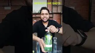 ABSOLUT LIME SHOTS #reels #drink #cocktails #bartender #bar #viral #bartender #bar #viral #video