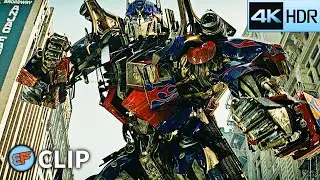 Optimus Prime vs Megatron - Final Battle Scene | Transformers (2007) 4K HDR Movie Clip