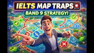 IELTS Listening Map Labelling | Band 9 Strategy Step-by-Step #ieltslistening