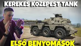 Kipróbáltam a kerekes közepes tankot! #concept5