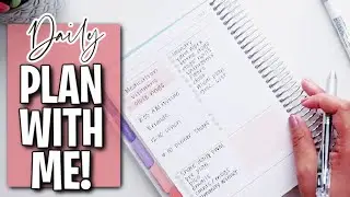 DAILY PLAN WITH ME! | PLUM PAPER A5 DAILY