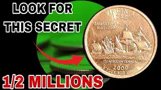 Ultra Rare 2000 Virginia State Quarter Worth $155,000 &ndash; Hidden Treasure in Your Pocket!