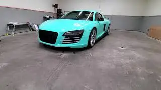 Audi R8 complete color change wrap