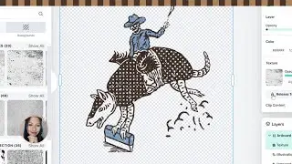 How to Design a Skeleton Cowboy Riding an Armadillo, Simplifying the Image by Removing Objects