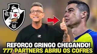 777 PARTNERS FECHANDO NEG&Oacute;CIO COM PARCEIRO DE CRISTIANO RONALDO! NOT&Iacute;CIAS DO VASCO HOJE