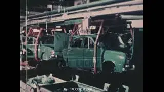 Italian Car Manufacturing, 1970s - Archive Film 1067399
