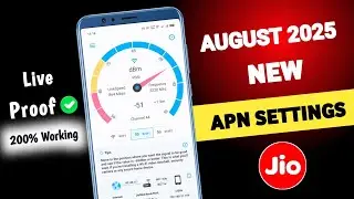 August New Jio APN Setting Get 864Mbps+ 5G Speed | Jio 5G New APN Settings | APN Settings For Jio