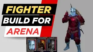 Arena Fighter Build // Pure Tank // Arena Gameplay // Fighter + Wizard + Cleric //