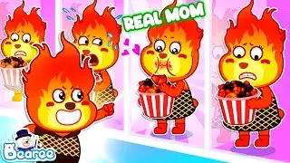 Don’t Copy Mom, Copycat!🫵 Real VS Fake Mom Stories | Kids Pretend Play | Bearee Kids Show