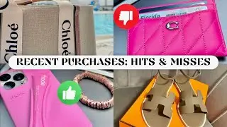 НЕДАВНЯЯ ПОКУПКА: УДАЧА ИЛИ ПРОМАХ? 🛍️ Hermes, Polene, Chloe, YSL, Coach, Strathberry, Dior