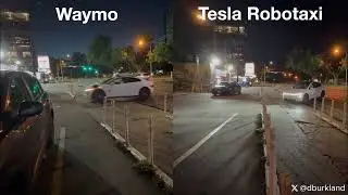 Tesla Robotaxi Launch - Waymo vs Robotaxi