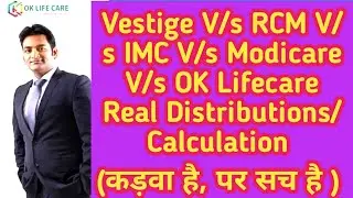All Indian Companies Distribution V/S OK Lifecare Comparison | OK Lifecare Updates