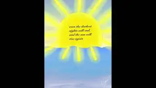 Words in the Sun✨☀️#digitalart #artandquotes #sunshinequotes #positivevibes #inspirational #sunrise