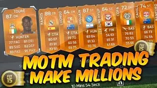 FIFA 15 - HOW TO MAKE MILLIONS WITH MOTM CARDS! - Amazing Fifa 15 Ultimate Team Trading Method