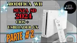 Modifica WII Senza SD - PARTE 2 - 2024 - Installare i CIOS e USBLOADER GX #wii #2024 #NINTENDO #cios