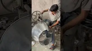 How are made professional stainless steel tub #shorts #stainlesssteel #utensils
