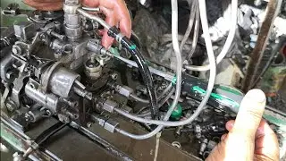 How Toyota 2c diesel pump work | Toyota 2c fuel pump