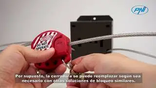Cable de seguridad con PNI Smart Lock ES