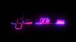 Neon logo animation