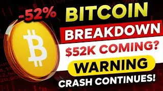 🛑 Bitcoin BIG BREAKDOWN - More Pain Coming!! | Crypto Traders Alert | Bitcoin News Today 