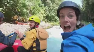 AJ in Action: Whitewater rafting