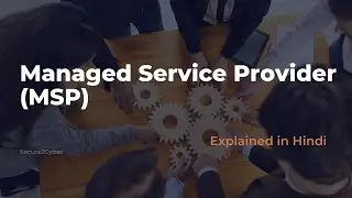 Managed Service Provider (MSP) Explained in Hindi | Secure 2 Cyber