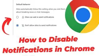 Как отключить уведомления в Chrome (остановить всплывающие окна)
