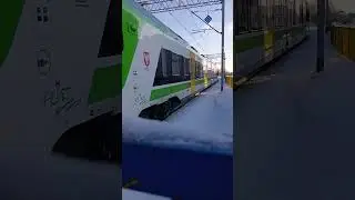 Koleje mazowieckie Er160 01B z Warszawy Zachodniej do Działdowa