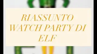 Watch Party Elf