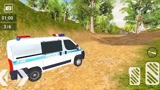 Offroad POLICE VAN 2020 - Police Jeep #3 - POLICE Car Driving Game - ANDROID Gameplay