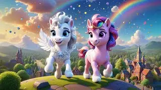 Three Baby Unicorns Dance in the Sky | Fantasy Rhyme for Kids | Educational and Kids Songs